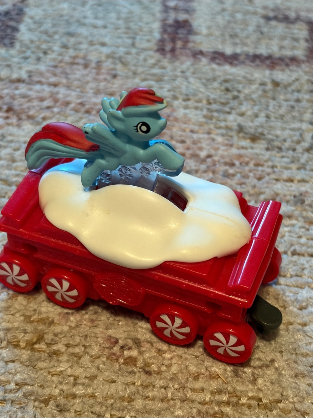My Little Pony Holiday Express Rainbow Dash 2017 McDonald’s Happy Meal toy